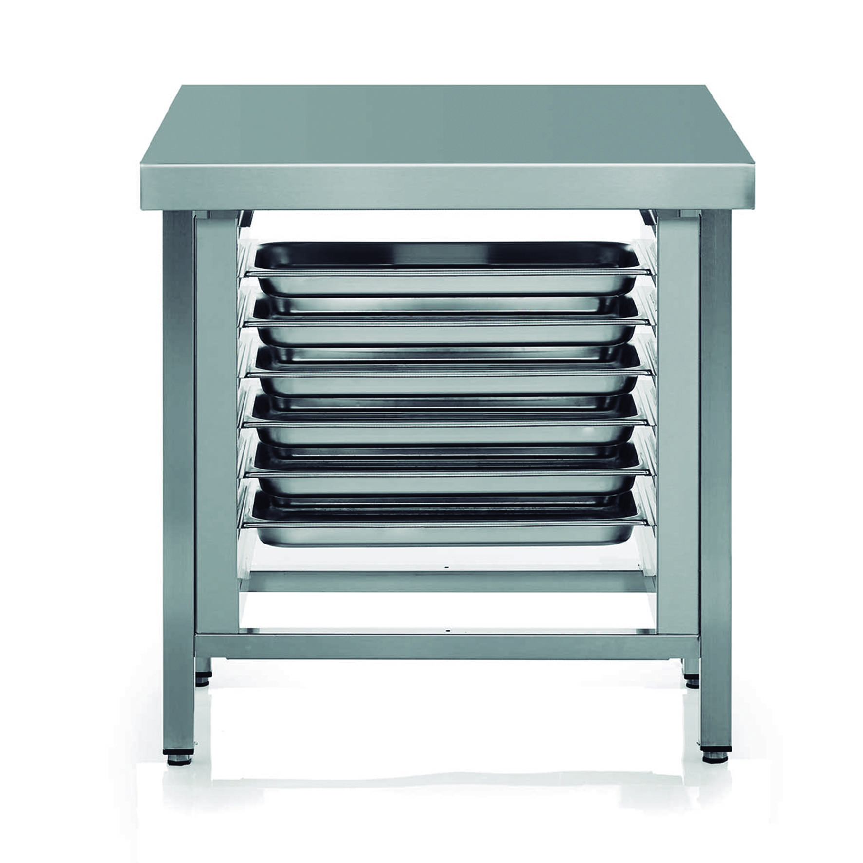 Mesa_con_guias_horno_compact_Mychef_Ecofax_Equipamiento_y_Suministros_Hosteleros_Distribuidor_autorizado1